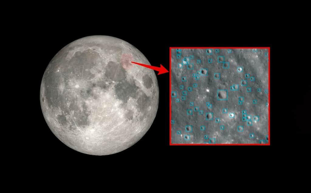 La NASA quiere entender mejor la Luna antes de volver allí. Ha creado con IBM una IA para encontrar hielo y nuevos cráteres