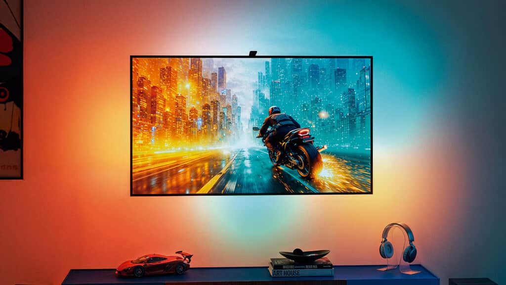 Philips estrena el Smart Lighting, un kit de luces LED con cámara para llevar la experiencia Ambilight a cualquier tele