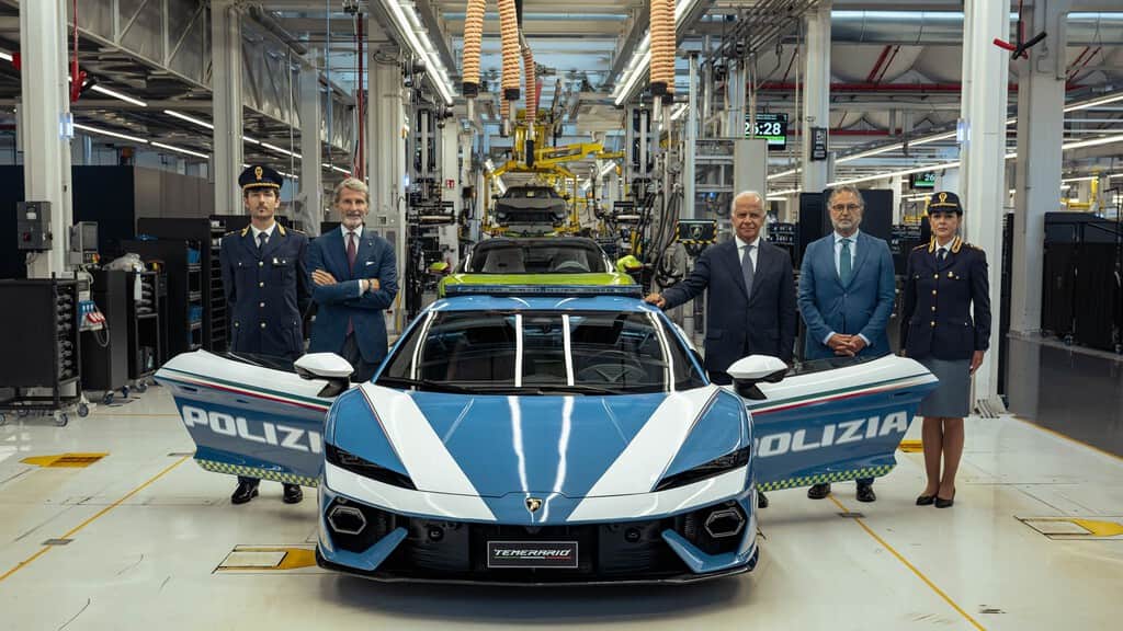 Italia añade un Lamborghini Temerario a su flota policial que no se usará para perseguir el crimen: literalmente, vale un riñón