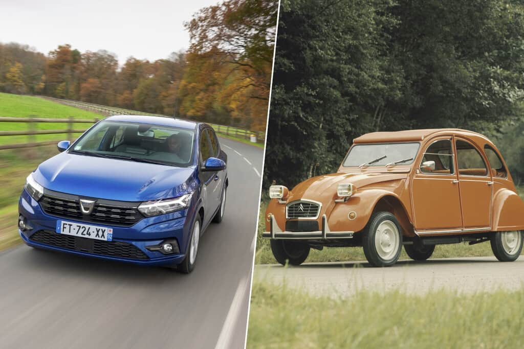 Si la pregunta es si los coches eran "más baratos" respecto a tu salario en 1975 que ahora, nosotros hemos hecho cuentas