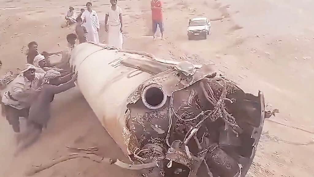 Las letras “DF-15A” han aparecido entre los restos de un misil en Yemen. Todo apunta al secreto mejor guardado del arsenal saudí
