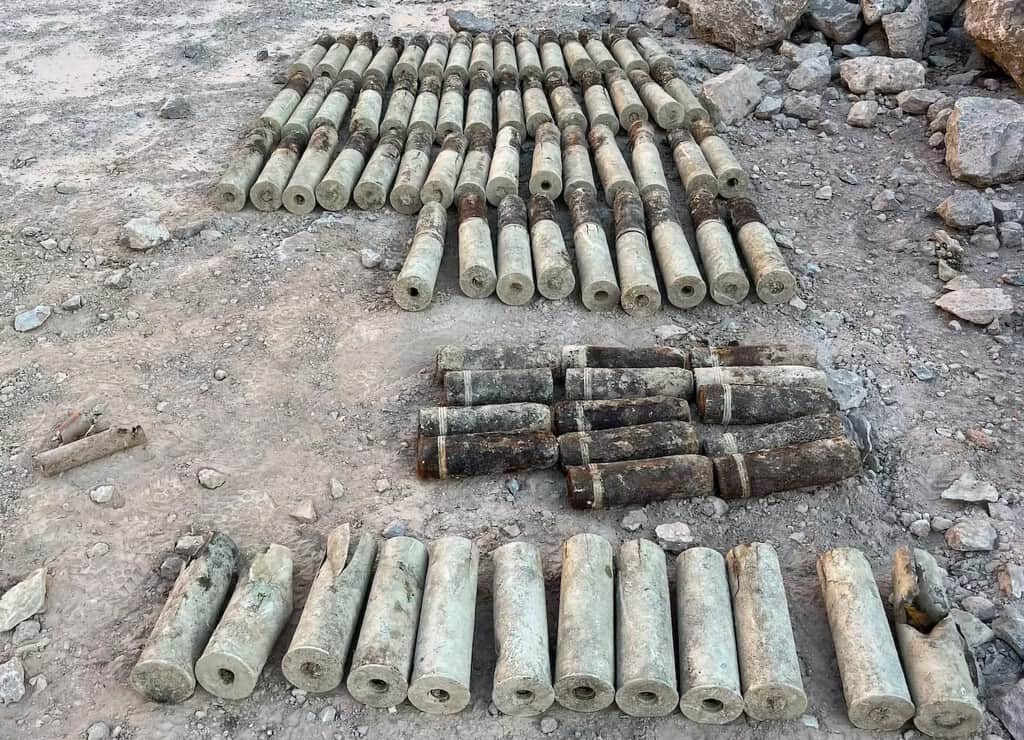 Encuentran 544 kilos de proyectiles de la Guerra Civil enterrados en un pueblo de Castellón de 51 habitantes