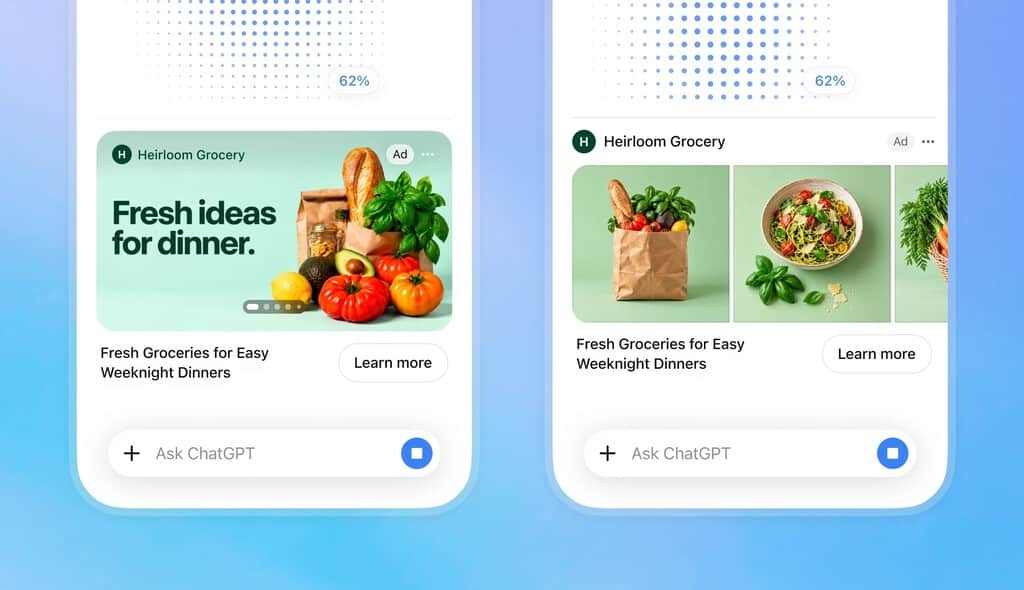 OpenAI llevará los anuncios un paso más allá en ChatGPT: empezará a probarlos mientras generamos imágenes