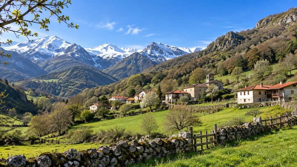 Venden un pueblo entero con 14 casas, una finca de 770 hectáreas, una iglesia y varios ríos, muy bien comunicado