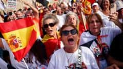 Protestas en España por la respuesta del gobierno de Pedro Sánchez a la crisis migratoria en Ceuta