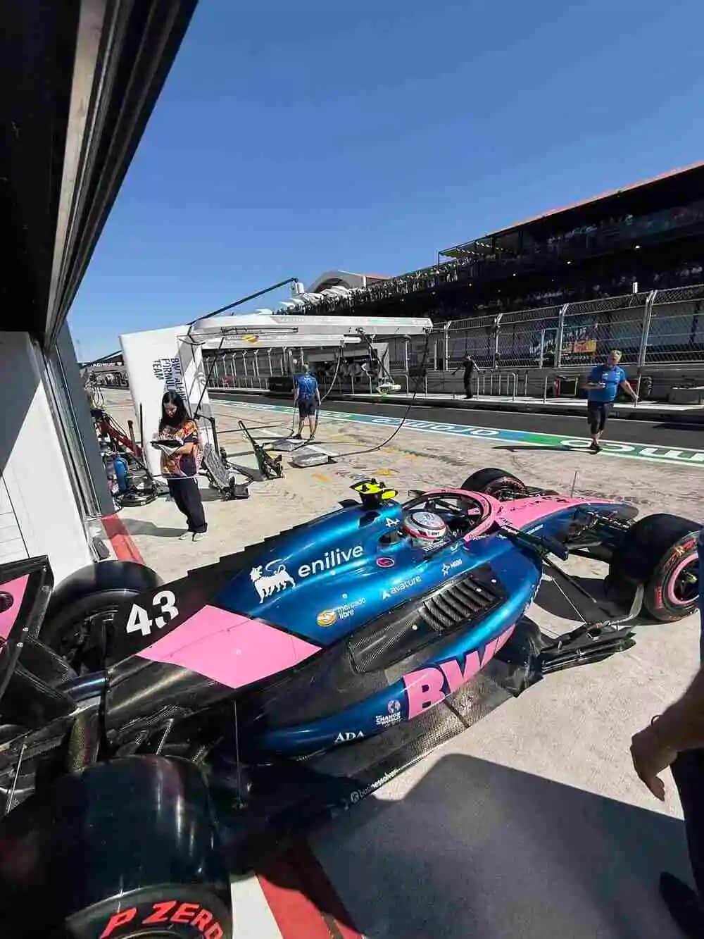 F1: Colapinto volvió a meterse en Q3 y largará noveno en el Gran Premio de España