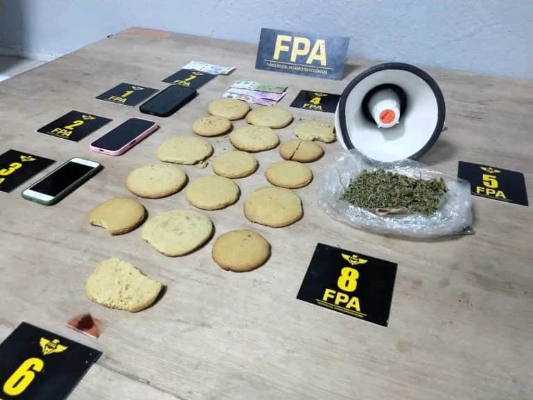 Vendían galletas de marihuana con un megáfono en la Fiesta de la Primavera y fueron detenidos en Villa Carlos Paz