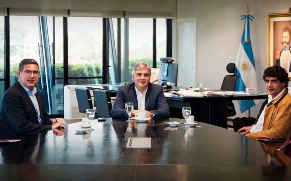 Reunión con Bancor: Llaryora recibió a Paolasso y Lacunza