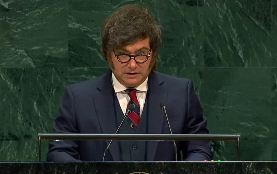 Milei reclamó por Malvinas ante la ONU, cuestionó al organismo y defendió el desarrollo de la inteligencia artificial