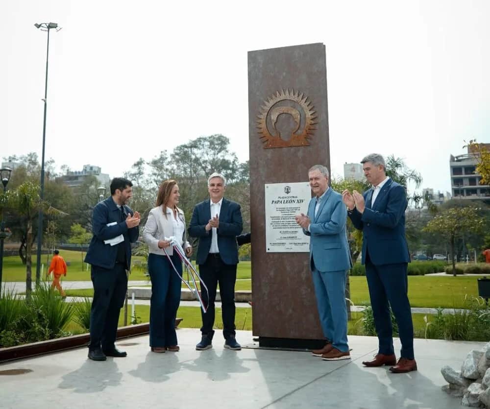 Llaryora y Schiaretti habilitaron el Parque “Papa León XIV” en la ciudad de Córdoba