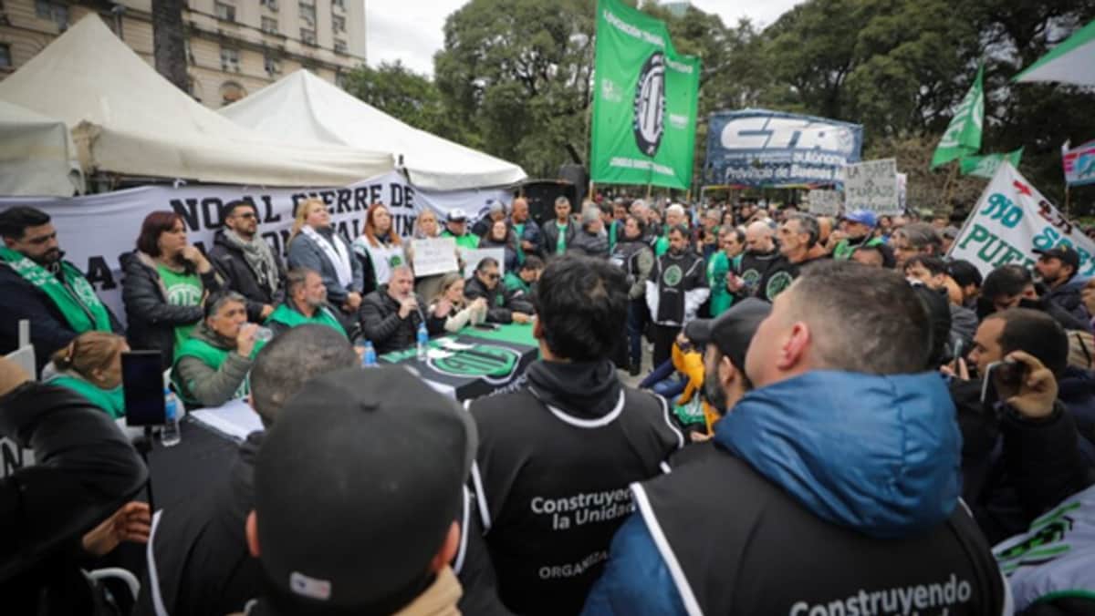 Paro de ATE: “Los trabajadores de las Fuerzas Armadas son pobres y están endeudados”