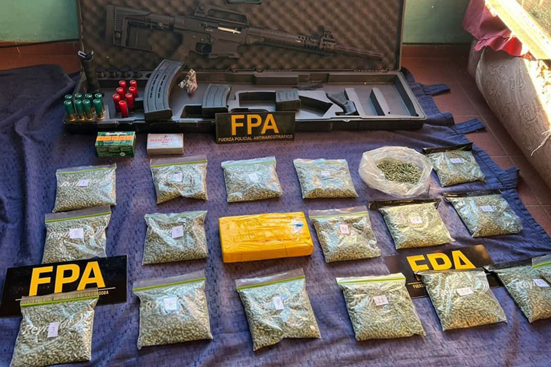Córdoba: prisión preventiva para siete personas por presunto tráfico de psicofármacos desde Brasil