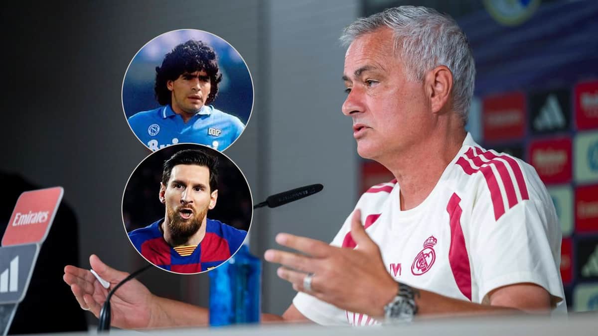 ¿Qué debe tener un Balón de Oro? La particular respuesta de Mourinho con Maradona y Messi como ejemplos
