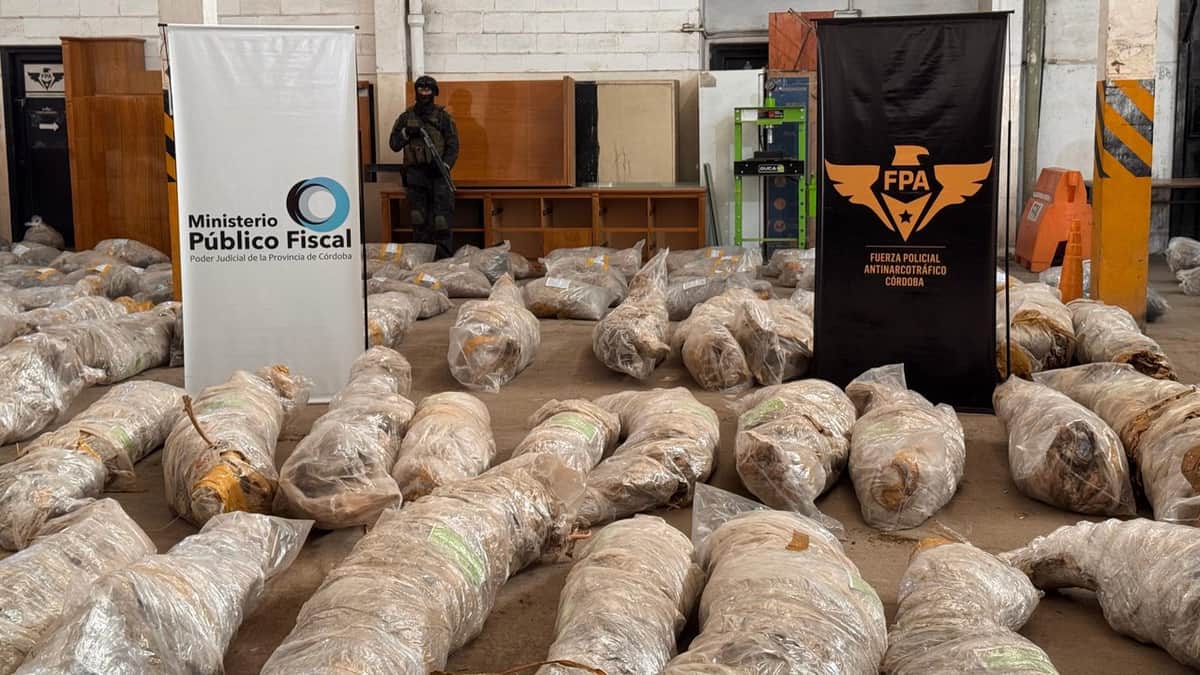 Córdoba: incineran drogas secuestradas por más de 1.400 millones de pesos