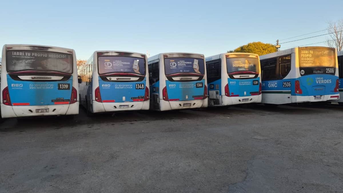 Choferes del transporte urbano realizan asambleas informativas este viernes en Córdoba