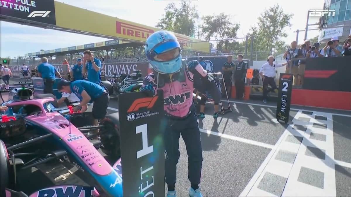 ¡Gasly hizo la pole y Colapinto larga 7°!