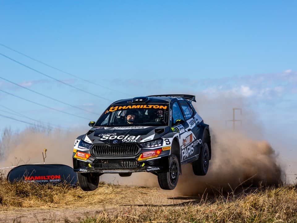 Villagra y Baldoni, palo a palo: el Rally de San Francisco quedó abierto para el domingo