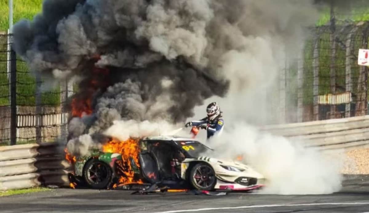 49 segundos entre las llamas: el rescate que conmueve al automovilismo mundial