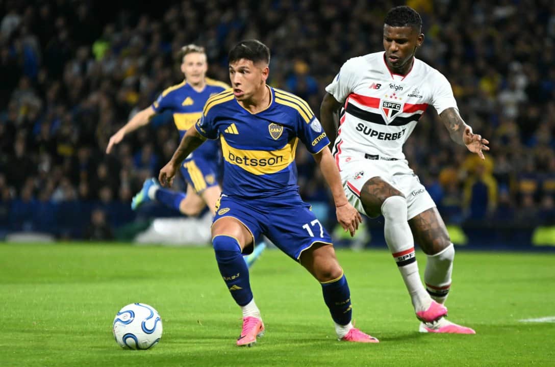 Boca define su pase a las semifinales de la Copa Sudamericana ante San Pablo en Brasil