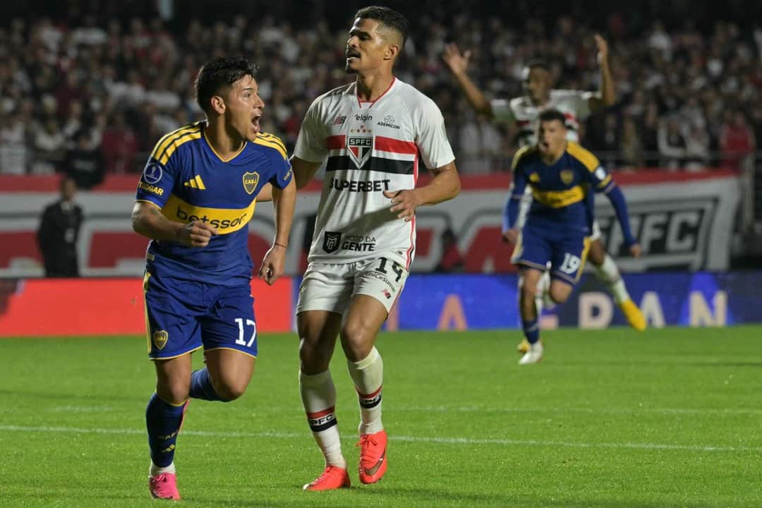 Boca aguantó en Brasil y selló su clasificación a las semifinales de la Sudamericana