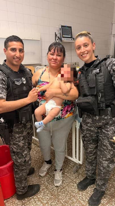 Córdoba: un bebé se ahogó y una rápida maniobra le salvó la vida
