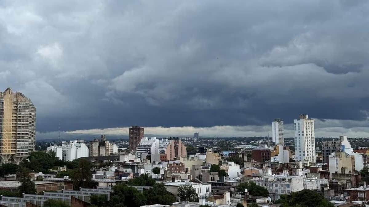 Alerta por tormentas, granizo y ráfagas en Córdoba
