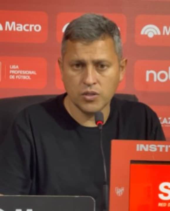 Diego Flores: “Hicimos un gran partido” tras el 3-1 de Instituto sobre Talleres en Alta Córdoba