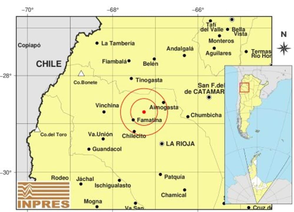 Tembló Córdoba: sismos en La Rioja, Catamarca y San Juan se sintieron en el centro del país