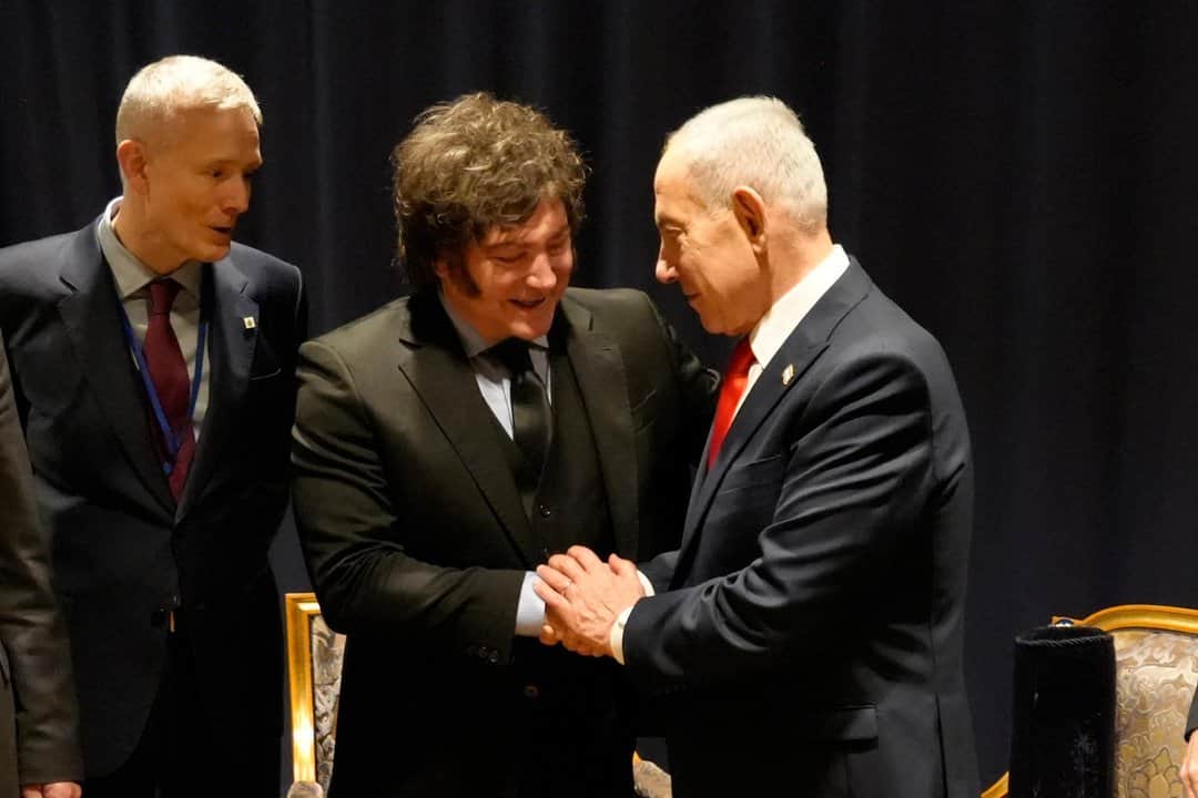 Netanyahu y Milei intercambiaron elogios y hablaron sobre Malvinas en un encuentro en la ONU