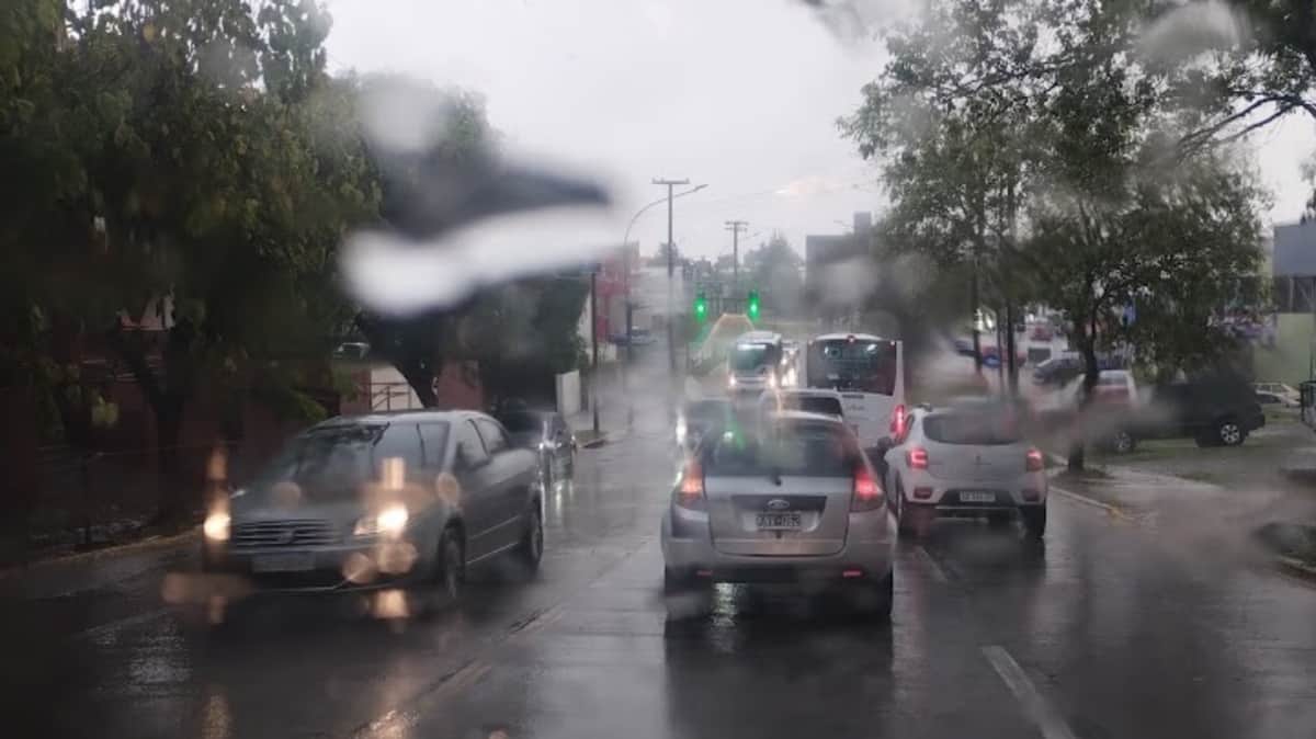 Lunes con granizo y lluvia extendida en Córdoba: qué dice el pronóstico