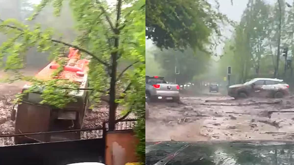 Aluvión arrastra autos, árboles y colectivos en Chile: declaran zona de catástrofe