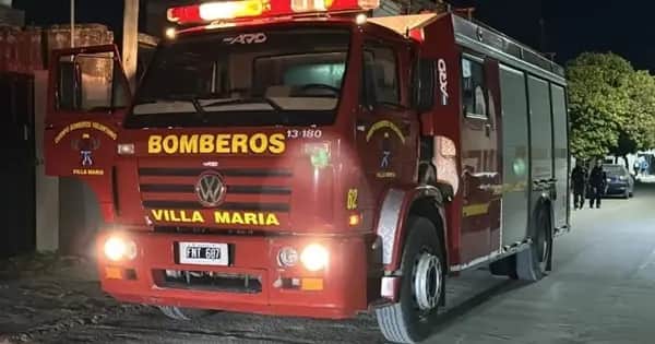 Se descompensó por el humo tras un incendio y fue hospitalizada