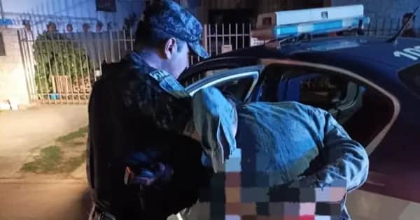 Sorprendido en la madrugada: Cayó tras intentar robar una tablet en una casa