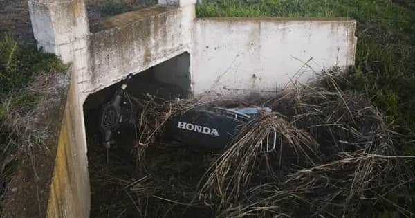 Una moto robada en Ticino apareció escondida en La Palestina