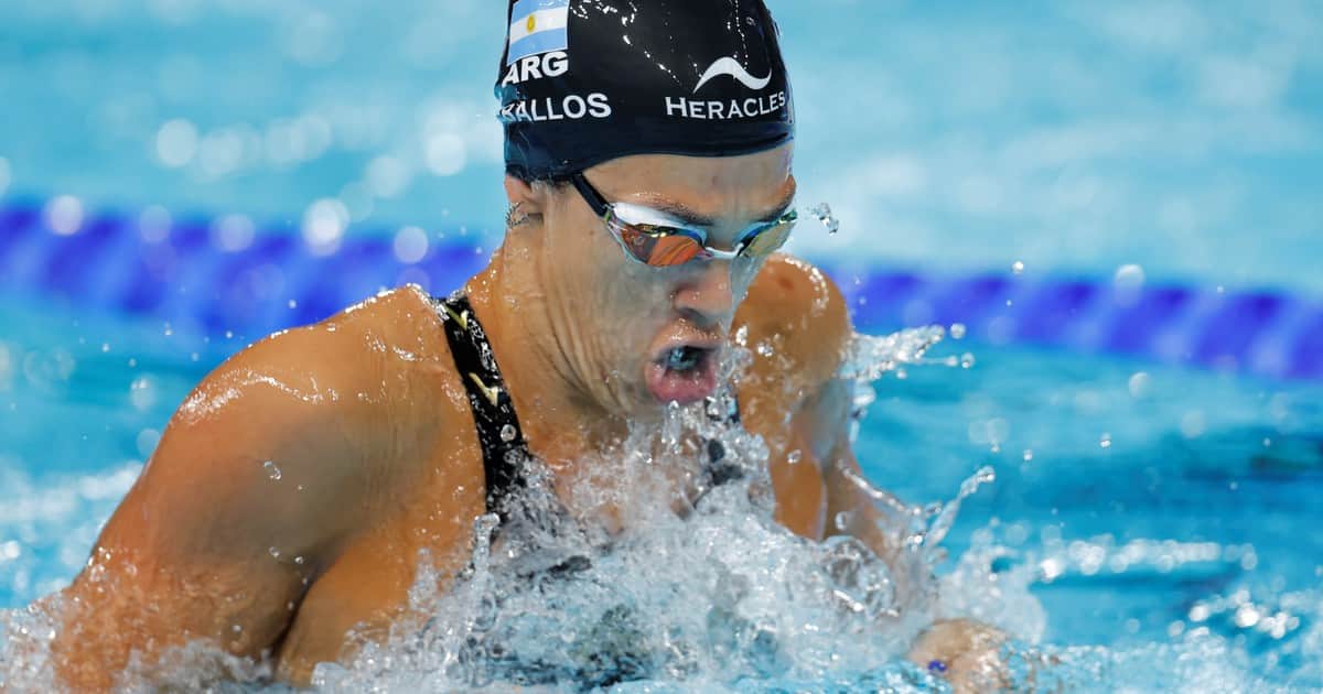 Más medallas para Argentina en los Juegos Suramericanos: Macarena Ceballos consiguió el oro en los 100 metros pecho de natación