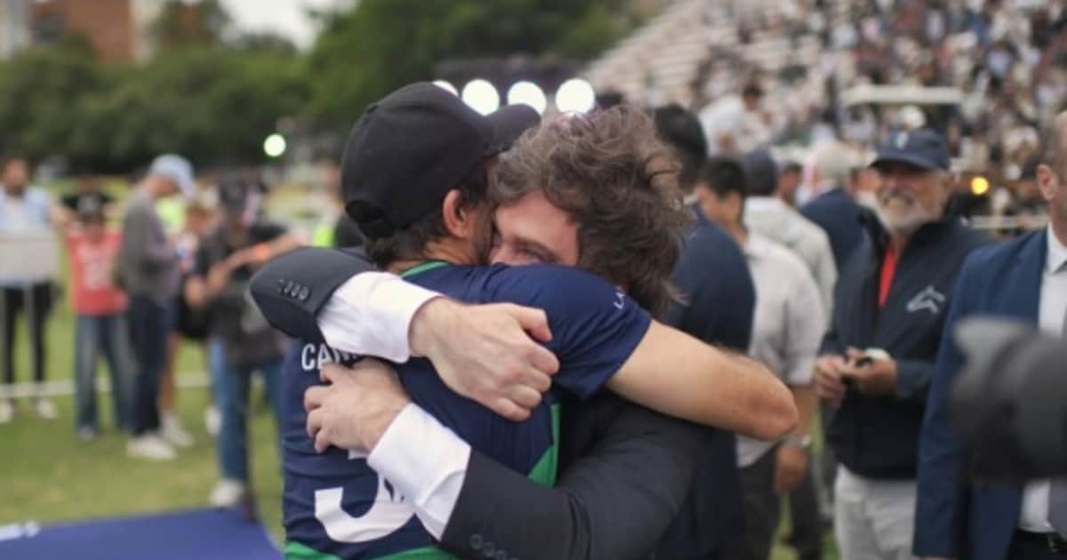 Antes de viajar a París, Milei le entregará un reconocimiento al polista Adolfo Cambiaso