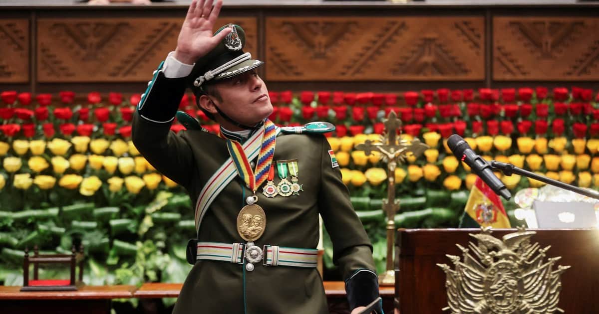 El vicepresidente de Bolivia, enfrentado a Rodrigo Paz, dice que tiene audios donde Cerimedo negocia cambios en la Policía con la primera dama