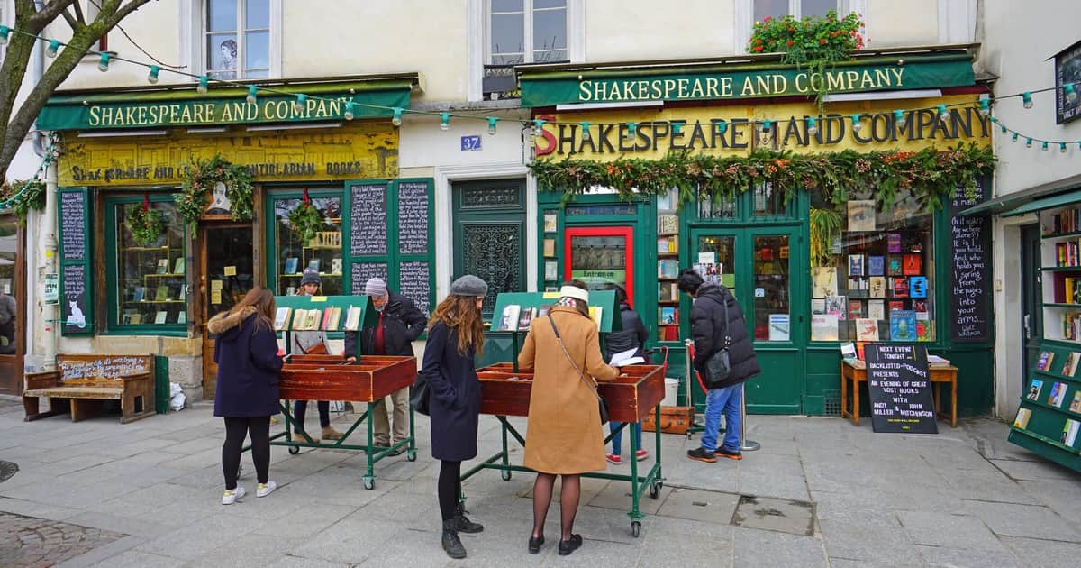 La librería en "Antes del amanecer"