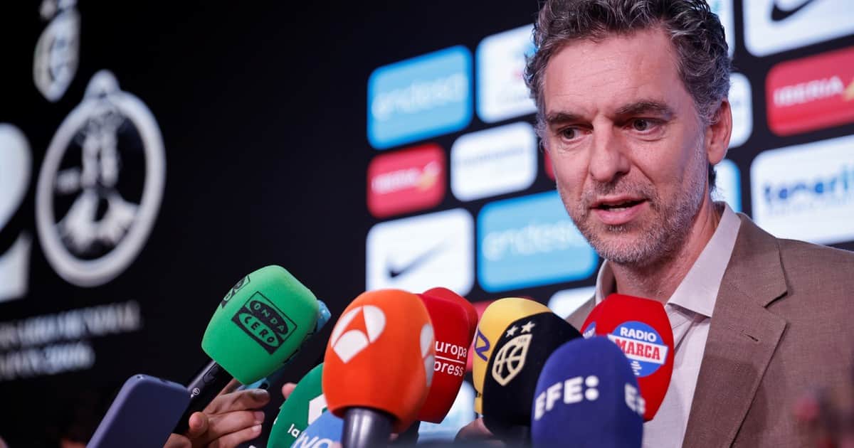 Pau Gasol, ex basquetbolista español, sobre la final en 2006: "No jugué ni un minuto, pero sigue siendo uno de mis partidos favoritos, un recuerdo para toda la vida"