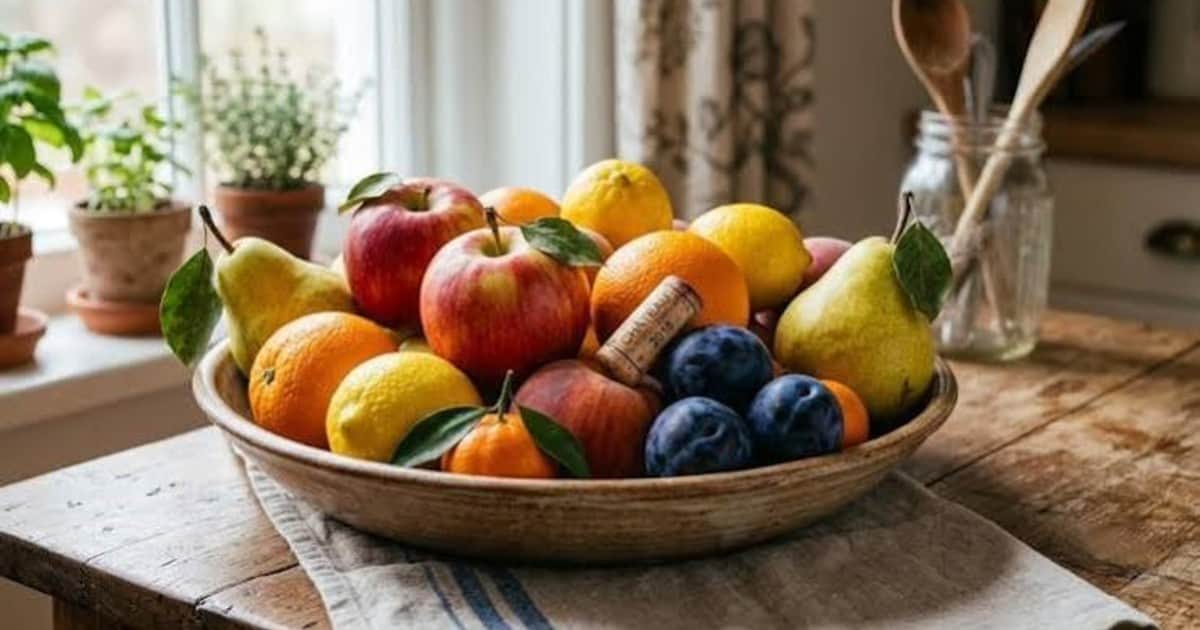 Poner un corcho entre las frutas: para qué sirve y por qué lo recomiendan