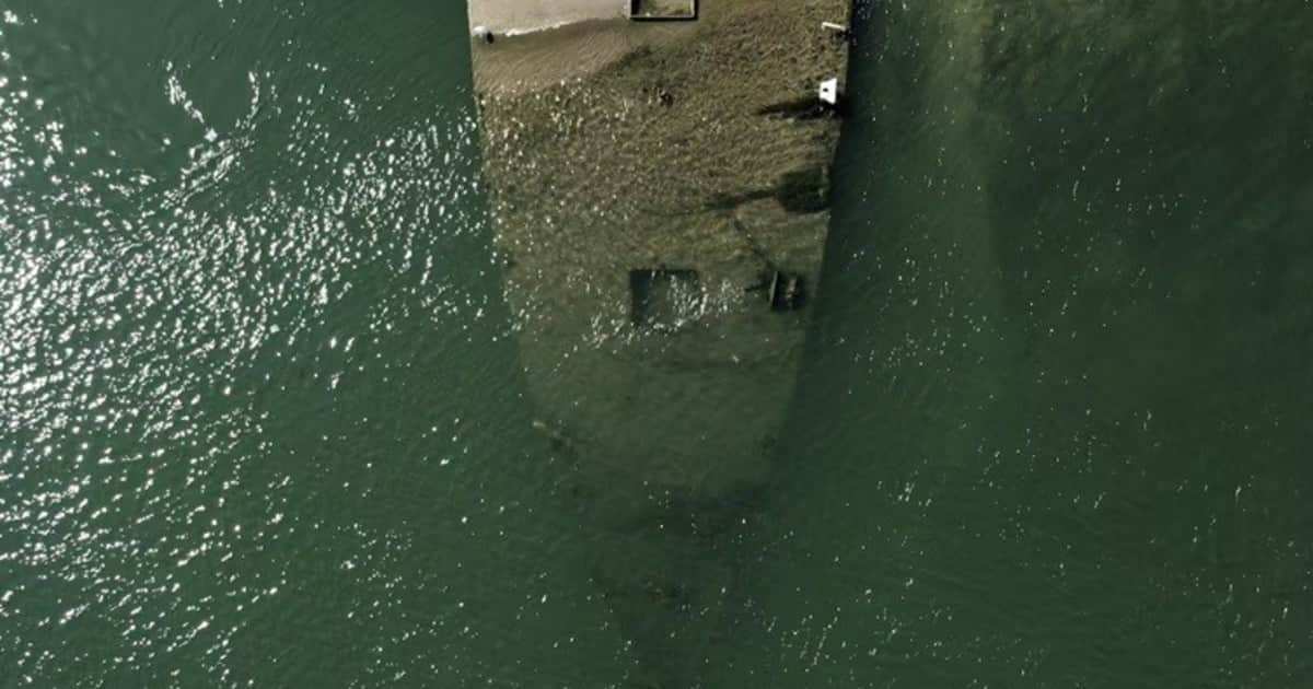 El “Titanic del Sava”: reaparece en Serbia un barco hundido durante la Segunda Guerra