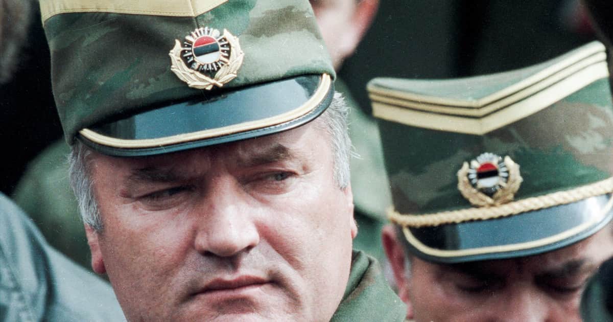Murió a los 84 años el criminal de guerra Ratko Mladic, conocido como "El carnicero de Bosnia"