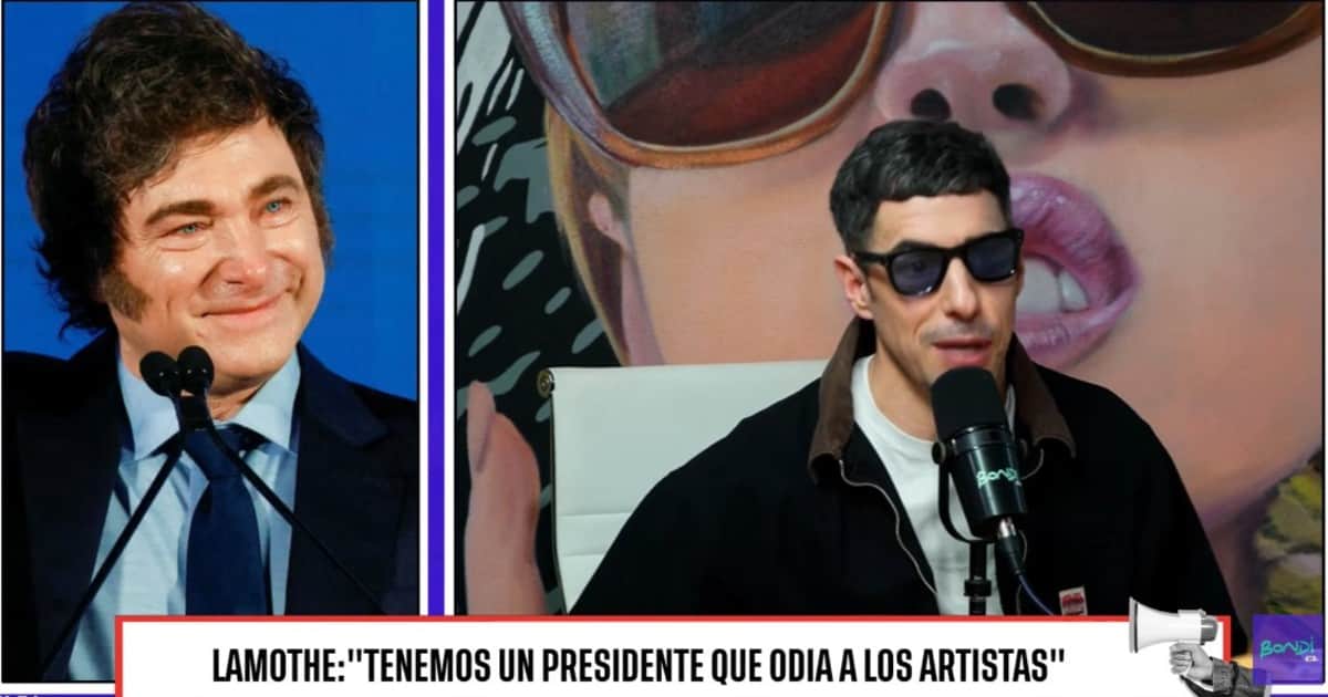 Esteban Lamothe, sobre Javier Milei: "Lo cagaría a piñas si me lo cruzo en la calle"