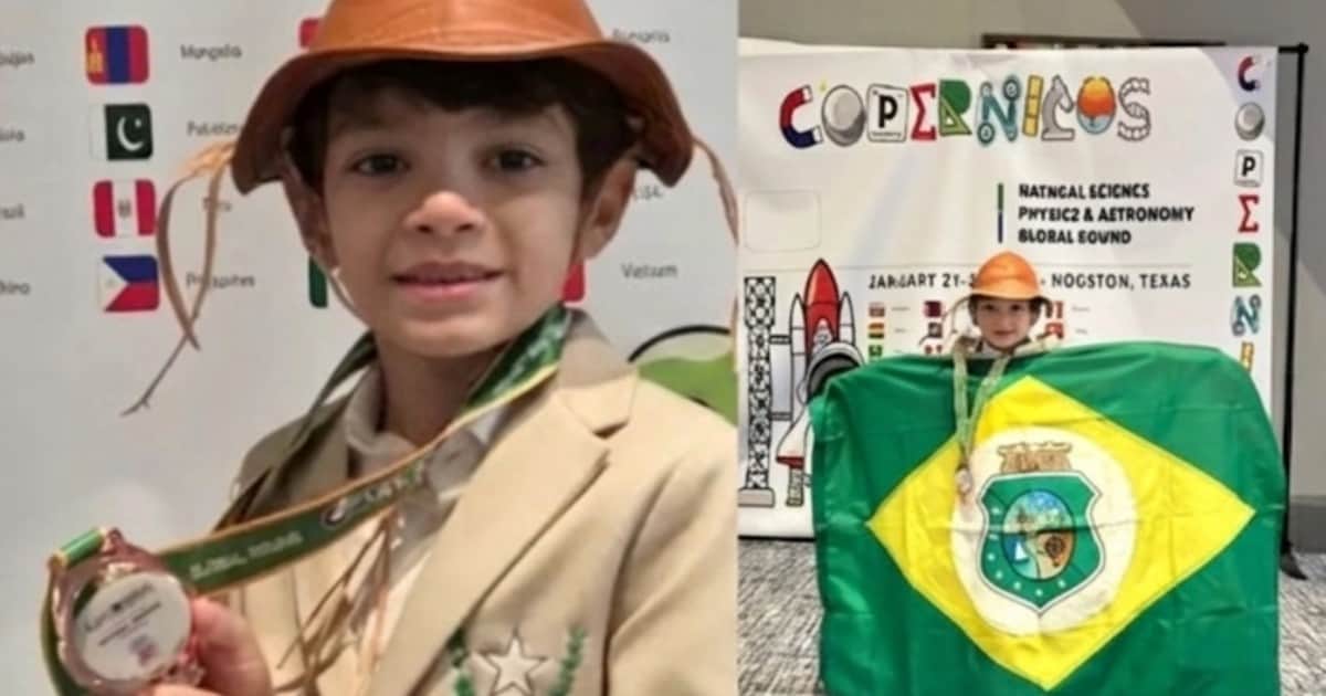Tiene 8 años, estudia en una escuela rural y gana una medalla en una exigente olimpíada científica en Estados Unidos