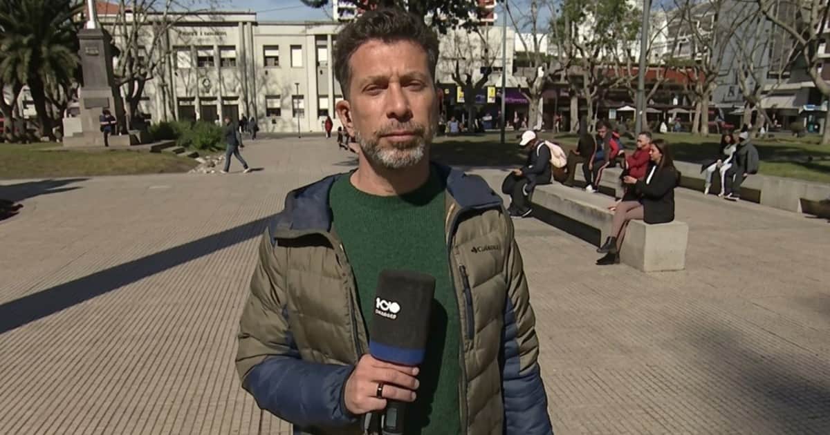 Tensión en el noticiero de Telefe: una mujer agredió al meteorólogo Daniel Roggiano y tuvieron que levantar el móvil