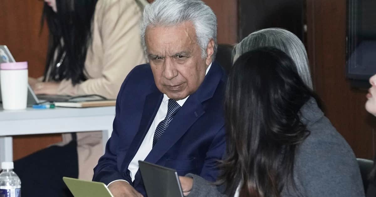 Declararon culpable de corrupción a Lenín Moreno, expresidente de Ecuador