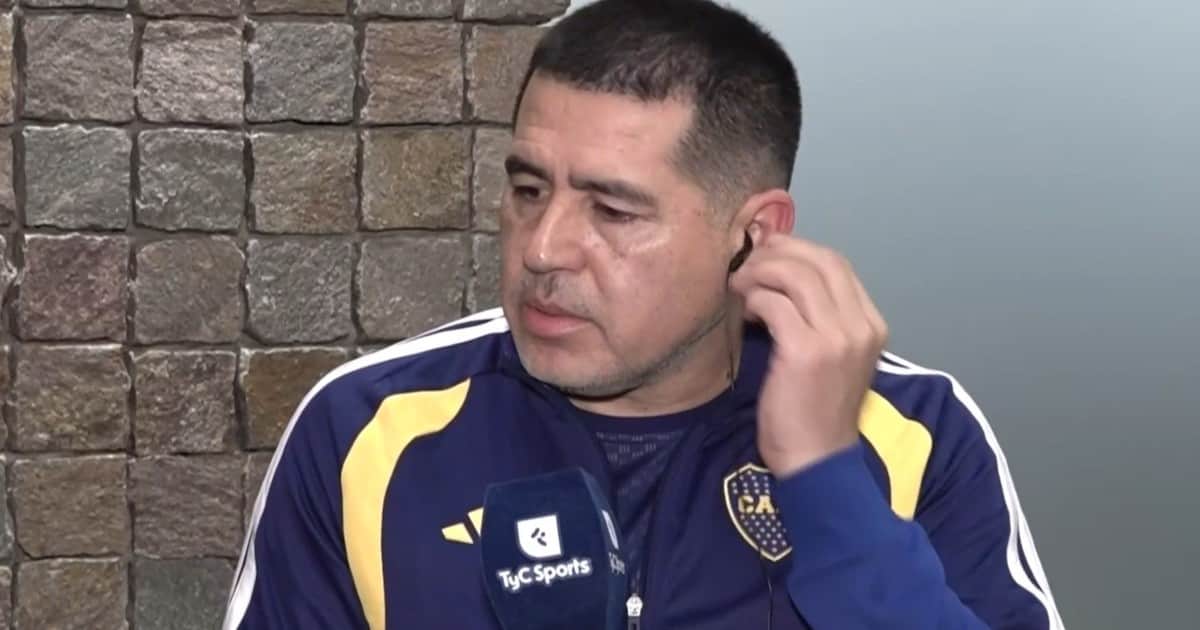 Riquelme, a agenda abierta: se desentendió de la polémica por los árbitros, aclaró el sistema de abonos en Boca y la renovación de La Bombonera