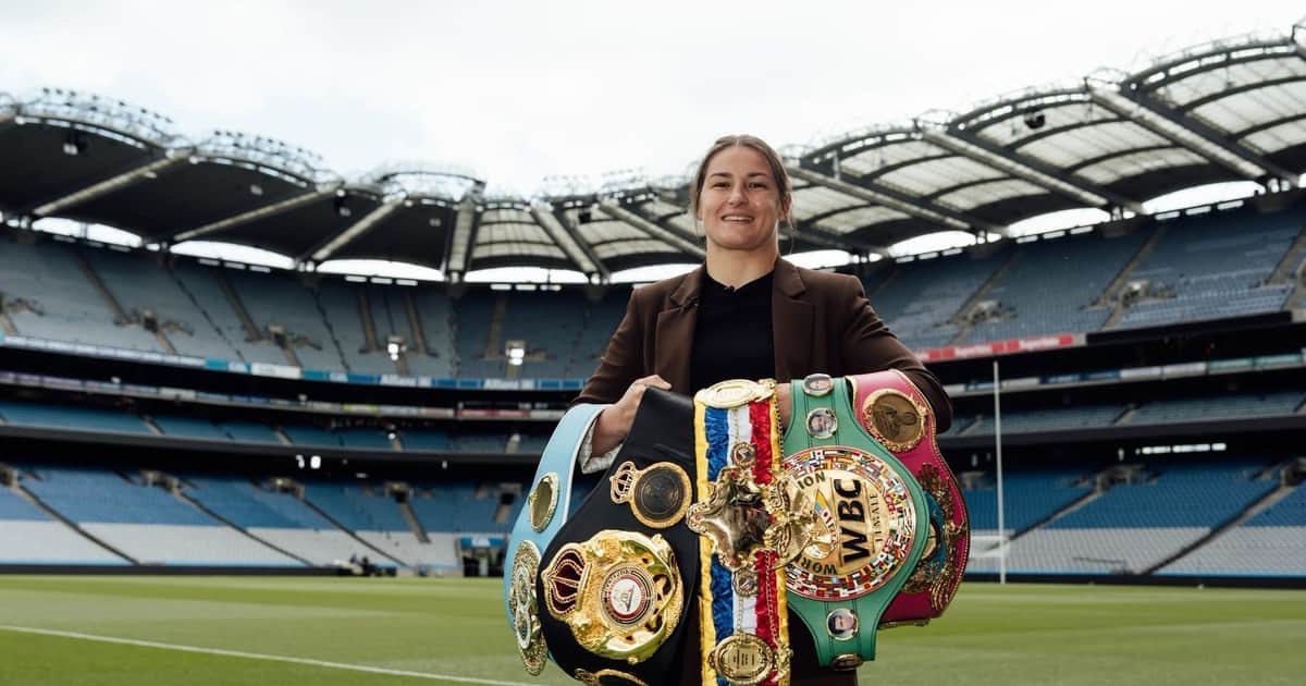 Katie Taylor, ante su última pelea: Croke Park se prepara para una noche histórica con 80.000 espectadores