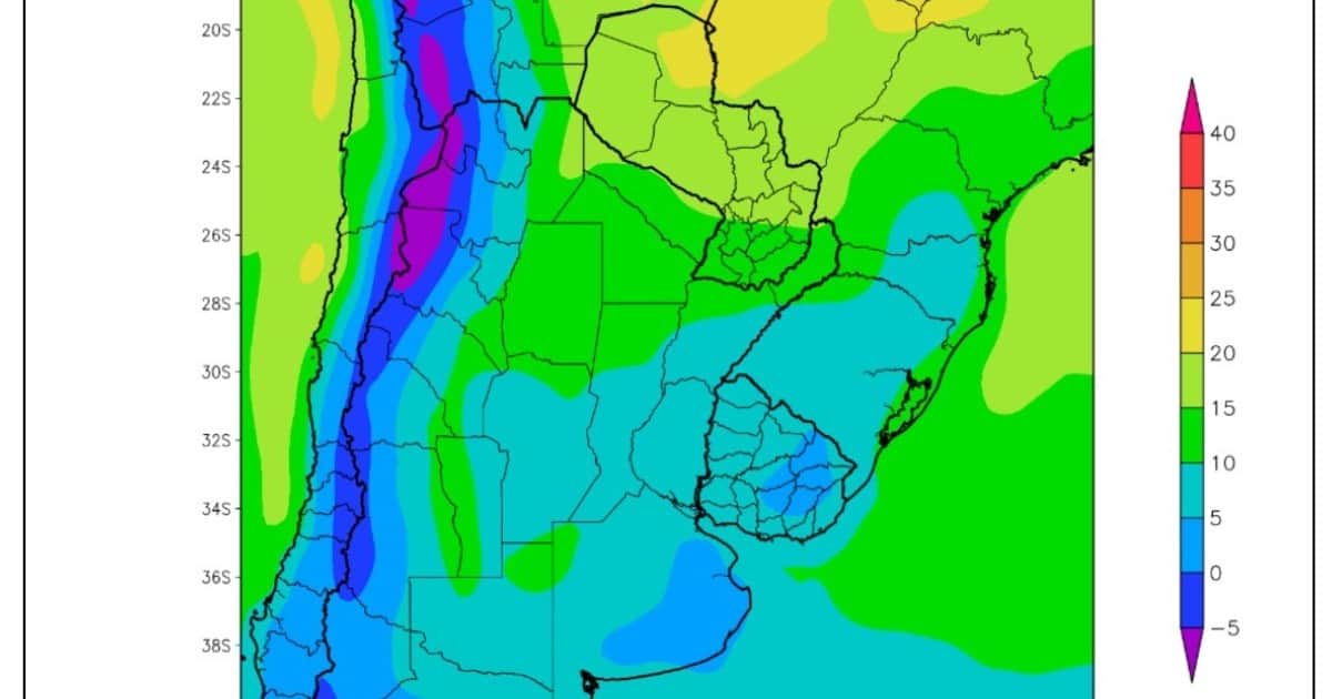 Vuelve el frío: anticipan una semana que arranca primaveral y termina con heladas y algunas lluvias