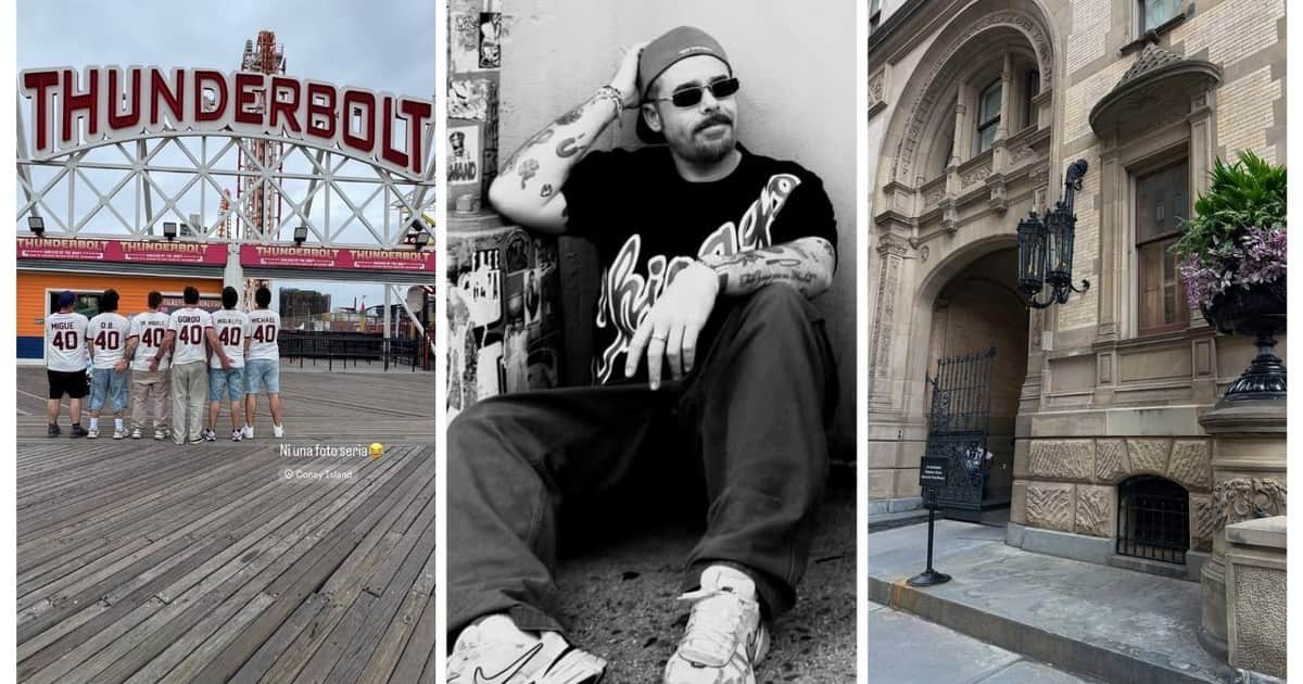 Migue Granados celebró sus 40 años con un viaje con amigos a Nueva York: todas las fotos